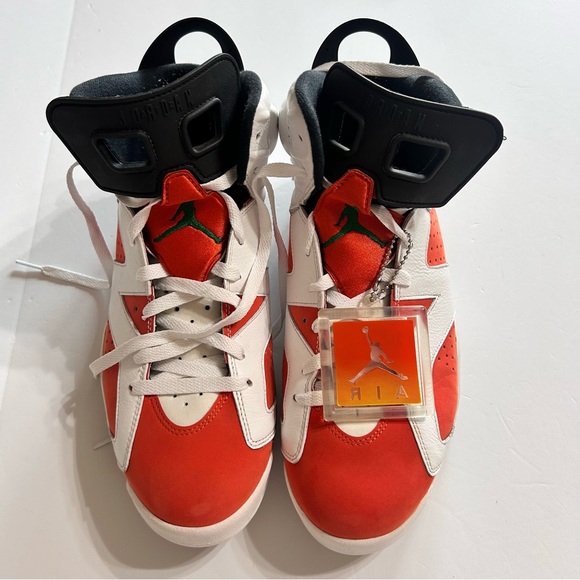 Air Jordan 6 Retro Gatorade Shoes Sneakers Like Mike Orange 384664-145 Sz 12 - Picture 2 of 13